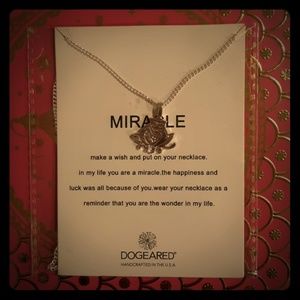 New Dogeared Necklace Miracle. The Monkey.
